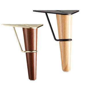 Solid Oak Furniture Legs Wood Cabinet Feet For <b>Coffee</b> <b>Table</b> Tv Stand Entryway Cabinet - Product Image 5