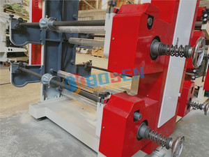 Film xo so baskı makinesi için kabartma BSYT4-800 ile fleksografik baskı makinesi 4 renk rulodan ruloya - Product Image 5