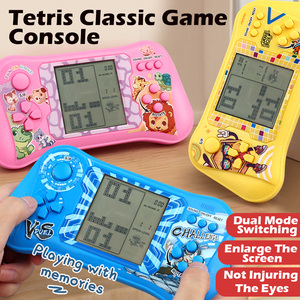 Consola de Juegos Portátil Clásica, Juguete Educativo Electrónico de Bloques para Entrenamiento Cerebral Infantil - Product Image 3