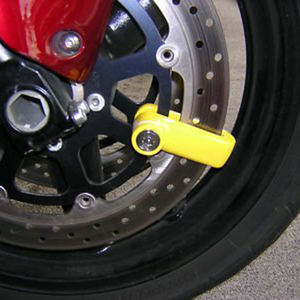 10mm goupille de verrouillage métal lourd vélo disque rupture serrure de sécurité - Product Image 5