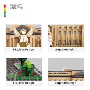 OEM Wholesale <b>Plastic</b> Buckingham Palace London England Building <b>Blocks</b> Set 1:1 Scale Famous Architecture Model Bricks Toy for - Product Image 5