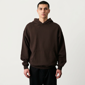 Luxury Custom <b>Men</b> Hoodies Drop Shoulder Hoodies for Man 100% Cotton Oversized High Quality Heavyweight Unisex <b>Hoodie</b> - Product Image 1