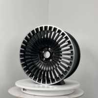 Vente flash - Jantes en alliage noir brillant 19 20 pouces 5x112 5x114.3 pour Audi A4 A5 Q5 BMW Série 3 Série 5 X5 SUV en stock