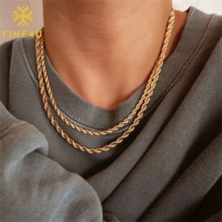 Top 7 Gold Rope Chain Necklaces You Need To Have | Classy Women Collection