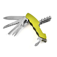 MT-1090 Accessoire de camping Couteau de poche de survie en plein air Outil multifonction Couteau utilitaire EDC