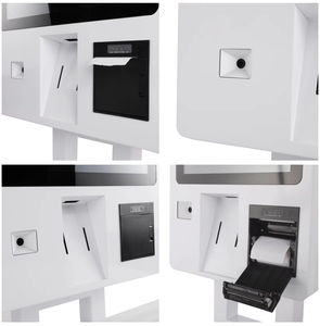 4 + 32g All-In-One Self-Service kios 32 Inch sistem POS 10 titik sentuhan kasir Supermarket untuk mal belanja fungsi SDK - Product Image 5