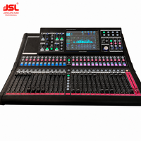 Console de mixage numérique professionnelle 34 entrées, processeur 5 cœurs, 26 faders motorisés, console audio professionnelle pour spectacles sur scène