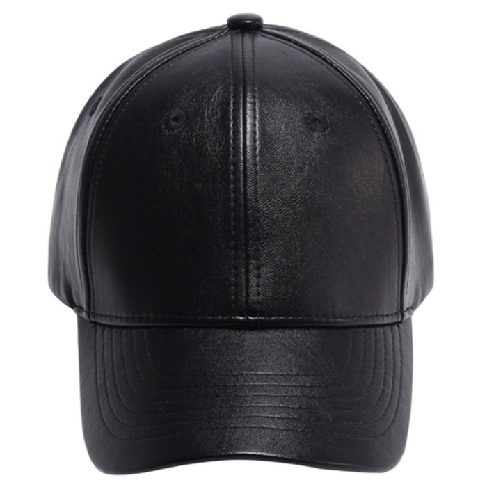 Бейсболка унисекс без рисунка, мужская кожаная бейсболка на заказ, Кепка-тракер из искусственной кожи с вышивкой, кожаная бейсболка, Кепка-тракер