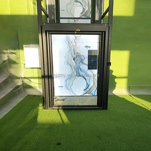 Ascenseur de luxe de portique de traction d'ascenseur de villa <span class=keywords><strong>pour</strong></span> la personnalisation à extrémité élevé avec la représentation et la stabilité élevées de sécurité - Product Image 6