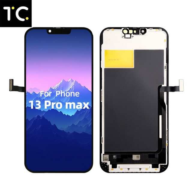 Replacement Incell FHD Hard Touch Screen Digitizer 13 Pro Max 6.1-inch 1 Year Warranty Universal Version Black 100% Mobile Phone