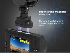 Gravador de vídeo do carro 2 em 1 e detector de radar inglês 1080p carro DVR caixa preta traço cam-fique seguro na estrada - Product Image 6