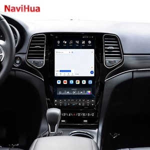 Navihua Écran tactile vertical 13,6 pouces, autoradio, Android Auto, Carplay, navigation GPS pour Jeep Grand Cherokee 2014-2022 - Product Image 3