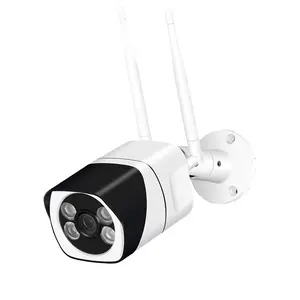 Tốt bán 2MP 5MP Đêm ánh sáng trắng không thấm nước đầy đủ màu sắc cao độ trung thực HD Wifi ip camera