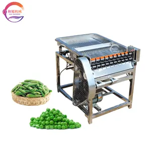 Produk baru efisien mesin pengelupas kacang hijau kedelai hijau