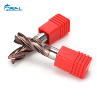 Fresa de Carburo Sólido Personalizable BFL CNC de 4 Filos para Desbaste, Cortadores de Fresado OEM