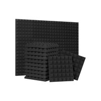 Panneaux muraux insonorisés modernes en mousse acoustique 3D à haute densité pour l'insonorisation de la chambre et du salon