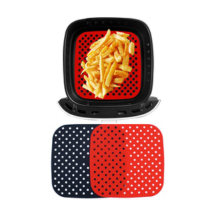 Accessories for <strong>AirFryer</strong> Reusable Silicone <strong>Liners</strong> and Parchment Paper Baking &amp; Pastry Tools Replacement - Product Image 3