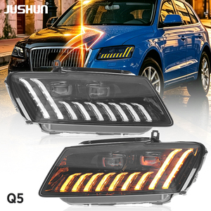 Jushun ไฟหน้า LED ดัดแปลงรถยนต์สำหรับ <span class=keywords><strong>Q5</strong></span> Audi 2008-2018 - Product Image 1
