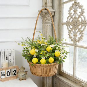 Wholesale Artificial plants with Flower Runner green yellow Color <b>Table</b> Flower Runner for Wedding Decoration - Product Image 3