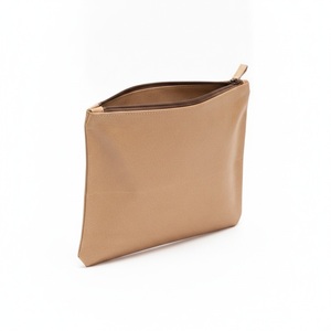 <b>Document</b> Pouch A5 Washable Kraft Paper Flat Zip 25x18cm <b>File</b> Bag Custom Logo Screen Printed Meeting Bulk Order - Product Image 3