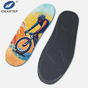 Ideastep Soletta Ortopedica Confortevole e Traspirante, Riduce la Perdita di Energia, Superficie in Velluto, Microfibra Scamosciata, Soletta Sportiva Rimovibile in Schiuma PU - Product Image 2