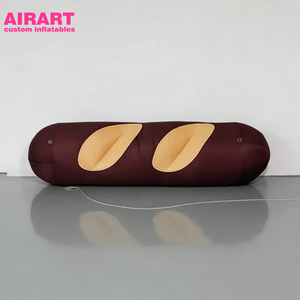 Aufblasbares Baguette-Brot für Einkaufszentrum-Promotion, Maßgefertigter Aufblasbarer Werbe-Baguette-Ballon für Bühnendekoration - Product Image 1