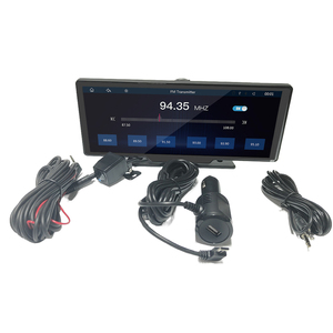 1080P DVR Dashcam Carplay Màn hình 10 inch màn hình cảm ứng Dashcam Android tự động không dây Carplay DVR với wifi - Product Image 3