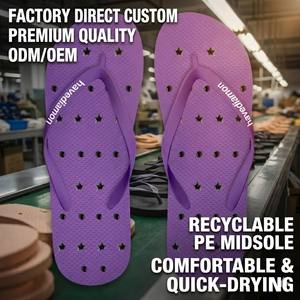 Sandalias de Playa con Diseño de Estrella, Elegantes y Reciclables, con Entresuela de PE de Secado Rápido, Antideslizantes, Casuales, para Exteriores, OEM - Product Image 1