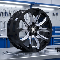 GUDE Velg Tempa Baru Sepuluh Ribu Ton untuk Mercedes-Audi untuk Roda Paduan Aluminium Kustom 17-23 Inci 20mm 25mm