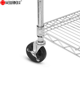 Ortable ovovable 5 odern 5 Tiers hrhrome IRE torage ACK helf con tacones - Product Image 5