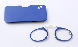 แว่นอ่านหนังสือพกพา แว่นตาแบบหนีบขนาดเล็ก แว่นอ่านหนังสือแบบพกพาไม่มีขา - Product Image 4