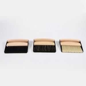 Juego de escoba de mano portátil y recogedor metálico, juego de recogedor pequeño y cepillo con mango de madera - Product Image 2