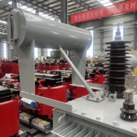 Transformador de potencia trifásico de 6.3KV 10KV 20KV 250kVA 315kVA 400KVA 630kVA sumergido en aceite con regulación de voltaje