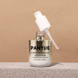 Set di Lusso di Flaconi Cosmetici in Vetro Sfumato <span class=keywords><strong>Argento</strong></span> Rotondi da 100ml e 150ml con Pompa a Pressione e <span class=keywords><strong>Vasetti</strong></span> da 30g e 50g, Stampa di Precisione - Product Image 6