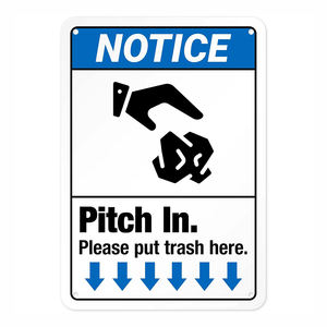 Kit d'autocollants en vinyle pour panneaux de signalisation de sécurité OSHA, incluant les panneaux 'Faites attention', 'Déposez les déchets ici', 'Étiquette de sécurité' et 'Conformité aux normes de sécurité' - Product Image 1