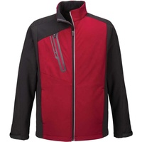 Veste softshell d'hiver pour homme, respirante, confortable, coupe-vent, avec col montant et logo frontal, design léger pour l'extérieur