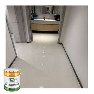 Factory Customized Eco-friendly Self Leveling Liquid Epoxy Resin Concrete <b>Floor</b> Finish Color Sand Brush <b>Roller</b> Easy Clean - Product Image 2