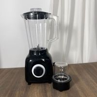 Mesin Pengolah Makanan Blender Instan Standar Eropa 800W untuk Perdagangan Luar Negeri, Kapasitas 1.5L, Model Berdiri/Meja, Lintas Batas