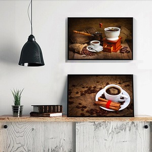 Mini tableaux d'art <span class=keywords><strong>sur</strong></span> toile pour café, impressions murales, images de dessins animés, <span class=keywords><strong>graffiti</strong></span> imprimés, tableaux décoratifs pour la maison - Product Image 2