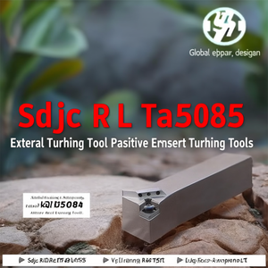 Herramienta de Torneado Externo Sdjc R L Ta5085, Herramientas de Torneado con Inserto Positivo - Product Image 3