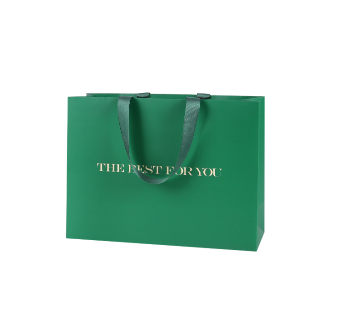 Factory Custom Large Shopping Packing Bags Wholesale 250 Gsm Art Paper Bag For Clothes Shoes With Handle