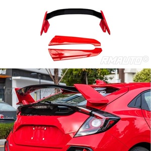 สปอยเลอร์หลังรถยนต์บลูทูธสำหรับ Honda Civic สปอยเลอร์ฝากระโปรงท้าย สปอยเลอร์หลังคา สำหรับ Honda Civic Hatchback Type R 2021 ชุดแต่ง - Product Image 4