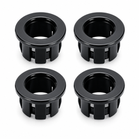Anneau de protection de câble moulé par injection en PA66 noir à fixation rapide SB, pour sortie de fil à travers trou, boîtier de distribution, gaine de protection