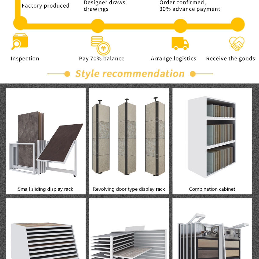 New Showroom Factory Tile Sliding Drawer Quartz Granite And Marble Sample Rack Display Stand Stone Drawer Type Cabinet