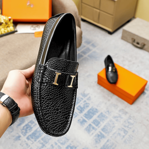 Zapatos Oxford con Parte Superior de Cuero Vacuno de Grano Completo, Entresuela de Goma/Látex Espumado, Suela de Goma y Forro de Tela para Todas las Temporadas - Product Image 3