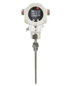 MTH500HS:0-200degc Industrial Digital LCD High Temperature and Humidity Sensor with 316SS Corrosion-proof for Air, Boiler, Gas