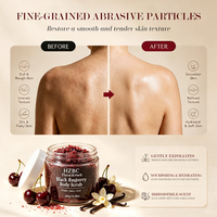 OEM Fruit & Floral Sugar Scrub Set - 5 Scents Variety Pack, Exfoliator for Smooth Glowing Skin