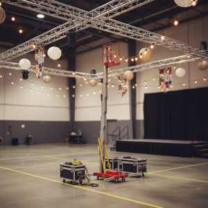 Plataforma Elevadora Eléctrica de Aleación de Aluminio, 8m, Mástil Vertical, Elevador de Personal Autopropulsado, Elevador Móvil Eléctrico para Trabajos Aéreos - Product Image 2