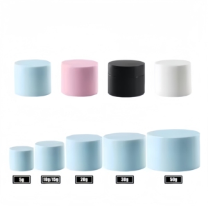 Botol krim plastik, 5g 10g 15g <span class=keywords><strong>30g</strong></span> 50g 100g 150g kosong putih pink biru Kosmetik tubuh wajah Lotion dinding ganda Frosted pp - Product Image 3