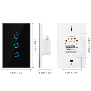 <strong>US</strong> and AU <strong>Standard</strong> Tuya Alexa WiFi Smart <strong>Touch</strong> <strong>Remote</strong> <strong>Control</strong> <strong>Switch</strong> - Product Image 3